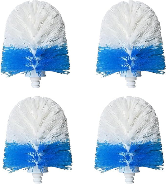 4 Pack Toilet Brush Replacement Head