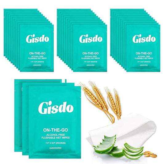 50 Pcs Wet Wipes, Fragrance Free, Plant Based, Aloe Vera for Hands, Face Cleaning, Sufficient Quantity, Individual Wrapped, Portable Size, Ideal for Daily Use