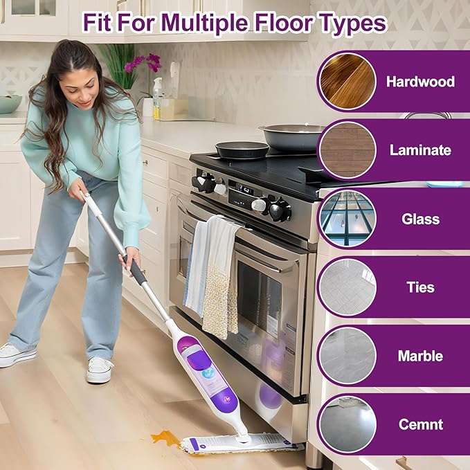 25 Pack Disposable Mop Pads for Swiffer Power Mop, Thickened 14-Layer，Multi-Surface PowerMop Refills Replacement Mopping Pad for Floor Cleaning，Non-Washable & Unscented,Quick-Absorb，No Residue