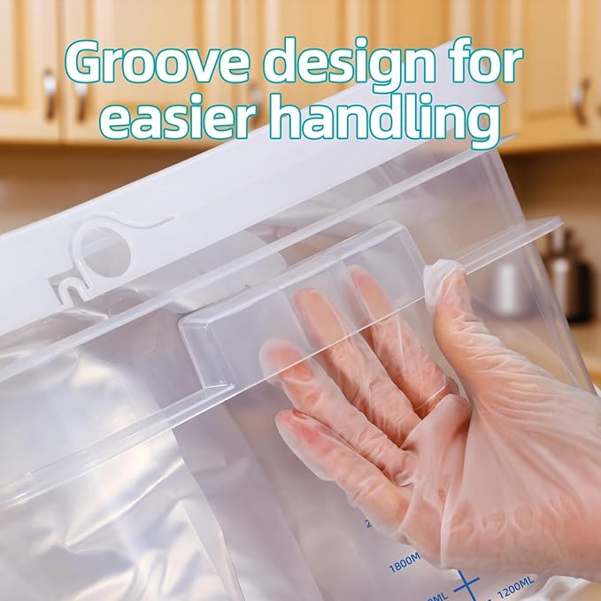 ASEVAT 1Gal 2Pack Clear Bucket Graduated Pail Container with Lid, Square Food Grade Buckets, Cleaning Containers Plastic Pails Extra Durable Handles with Grip for Easy Carrying
