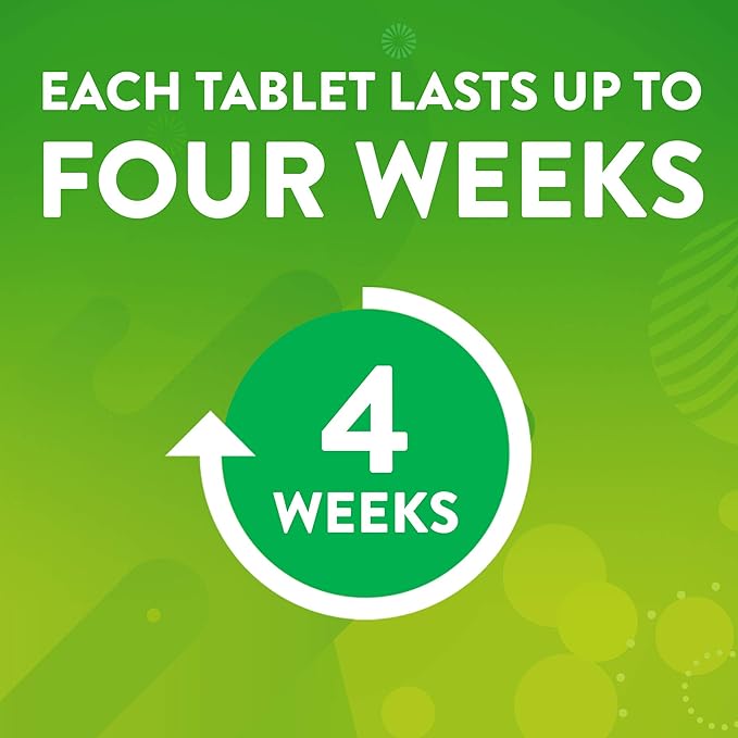 Scrubbing Bubbles Toilet Bowl Tablets, Continuous Clean Toilet Drop In Discs, Each Tablet Provides 4 Weeks of Protection Against Stains and Build Up, 3 Count (Pack of 6)