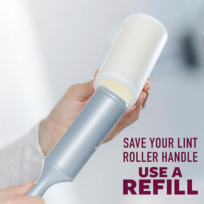 Scotch-Brite Pet Hair Pickup Extra Sticky Lint Roller, Designed for Removing Fur + Fluff on Couches, Clothes, Dog and Cat Beds, & More, 2 Pack, 200 Easy-Tear Adhesive Sheets Total