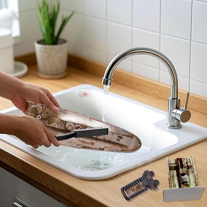 Washing Machine Cleaning Brush Kits,Front Load Washer Scrub Cleaner Tools Accessories-1 Pcs Drum Laundry Cleaner Brush and 5 Pcs Crevice Cleaning Brush for Tight Spaces and Washer Rubber Seal