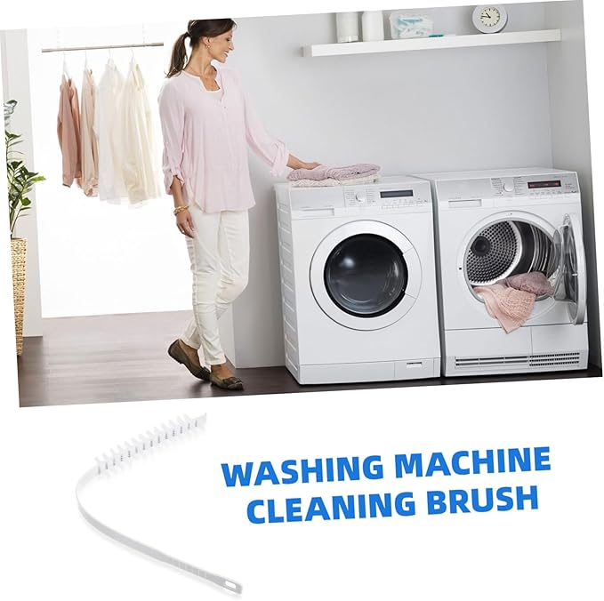minkissy Washing Machine Drum Cleaning Brush Washer Brush for Daily Cleaning Easy to Use Tool for Removing Dirt and Dust Buildup Improves Washer Performance and Longevity