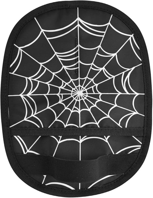 CHPGPUG Goth Spider Web Pet Hair Removal Glove for Cats & Dogs Reusable Pet Hair Removal Glove pet Hair Electrostatic Gloves