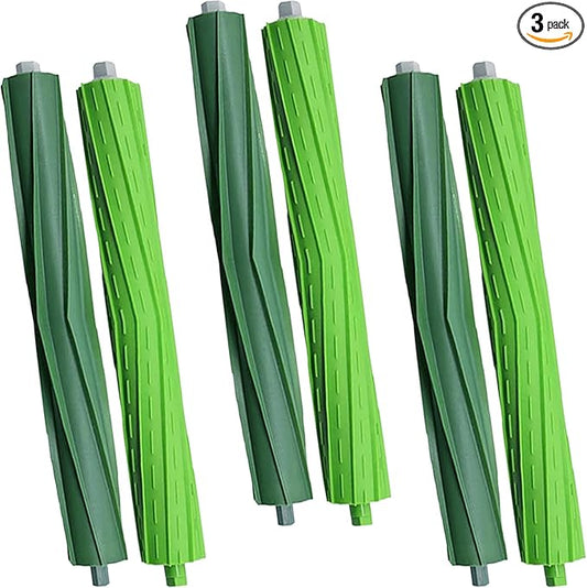 3 Set S9 Replacement Rollers Compatible with iRobot Roomba s9 (9150) s9+ s9 Plus (9550) s Series Vacuum Cleaner Multi-Surface Rubber Brushes,Roomba s Series roller brushes