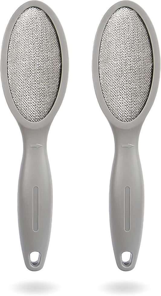 Lint Brush Pet Hair Remover for Clothes, Couches - 2 Pack, Dual Side, Gray