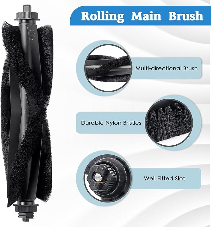CHIKIXSON Replacement Parts for eufy L60 & L50 Series Robotic Vacuum Cleaner - Quality Accessories for Better Cleaning Performance