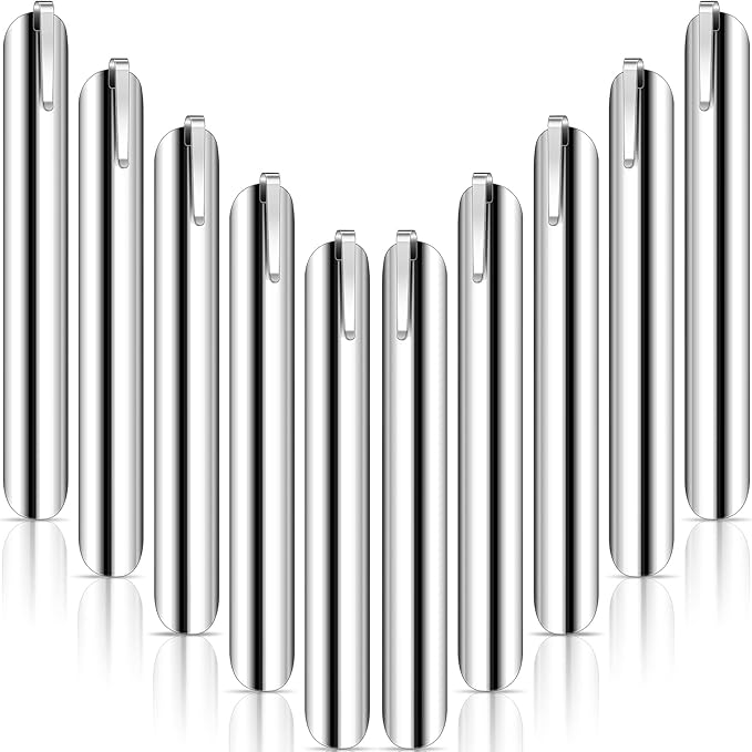 Chumia Crumbers for Servers, Table Crumb Sweepers Bread Cleaner Stainless Steel Table Crumbers for Tablecloth in Restaurants and Homes, Servers, Waiters, Waitresses Tool Accessories(Silver,10)
