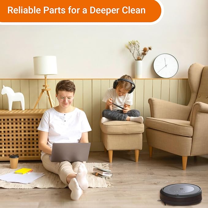 Replacement Parts and Accessories Kit Compatible for iRobot Roomba 692 694 676 675 695 677 671 655 645 690 680 660 650 620 614 610 635 595 564 Vacuum,Bristle and Beater Brush,3 Filter, 8 Side Brush