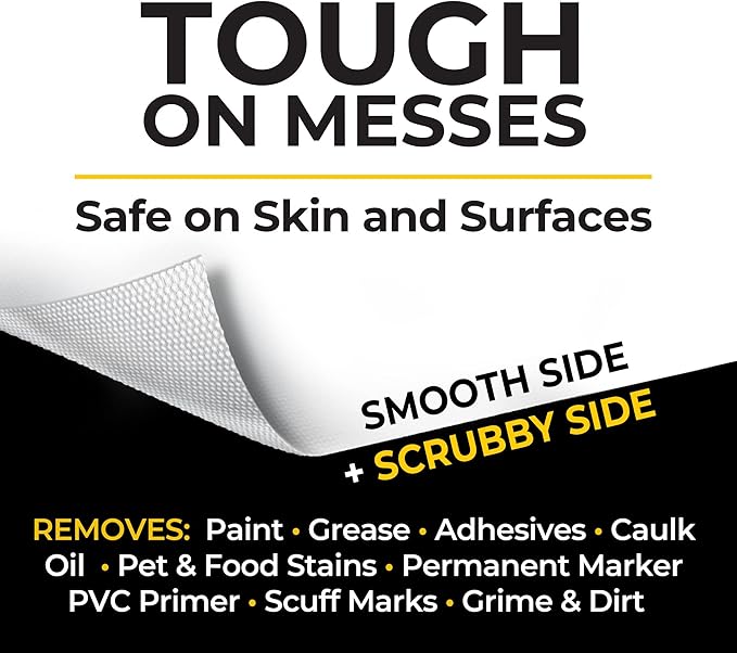 Grime Boss Heavy Duty Wipes (6 x 30ct) | Wet Wipes Used for Hands, Equipment, Tools, Garden, Automotive| Easily Removes Oil, Grease, & Dirt (Pack of 2)