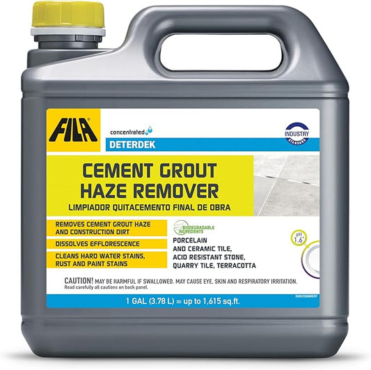 FILA Surface Care Solutions, DETERDEK PRO Cementitious Grout Haze Remover, 1 GAL