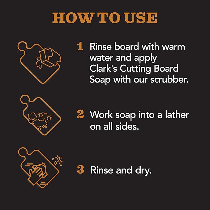 CLARK'S Cutting Board Soap Parent (Unscented)