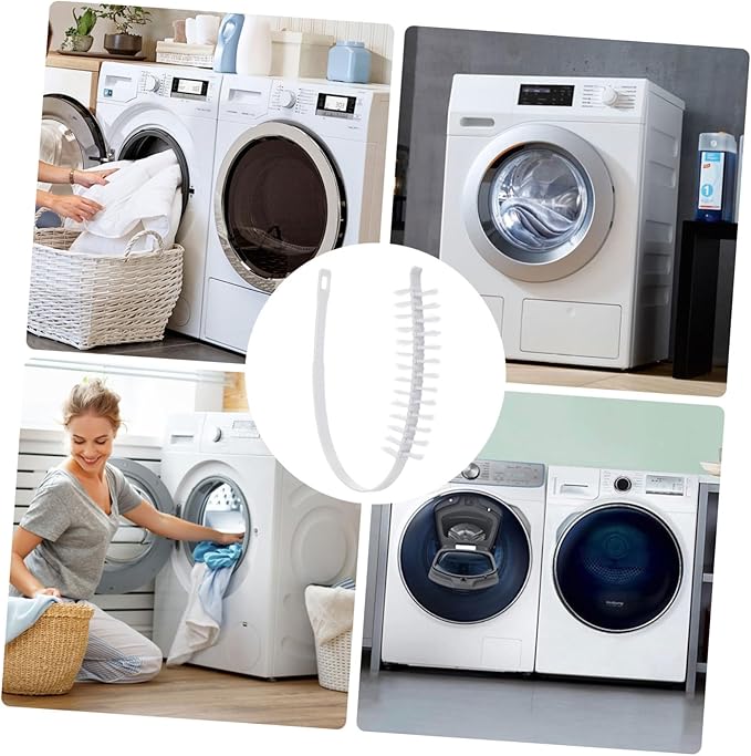 minkissy Washing Machine Drum Cleaning Brush Washer Brush for Daily Cleaning Easy to Use Tool for Removing Dirt and Dust Buildup Improves Washer Performance and Longevity