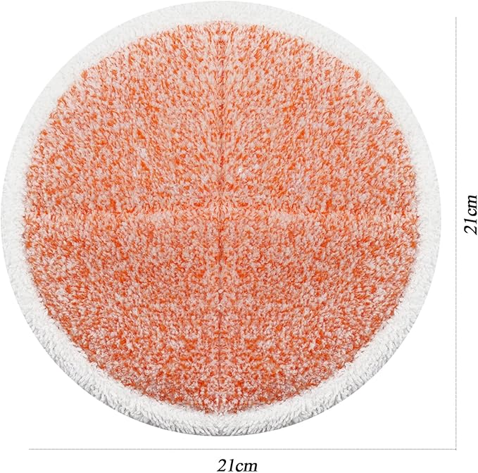 BeiLan Spin Wave Mop Pads Fit for Bissell Spin Wave 20399 23157 23159 2039A 2124A 20393 2039T 2039W 20391 20395 2307 2315A Heavy Soft Scrubby Pads for Hardwood Floor Cleaning Replacement Pads(12Pack)