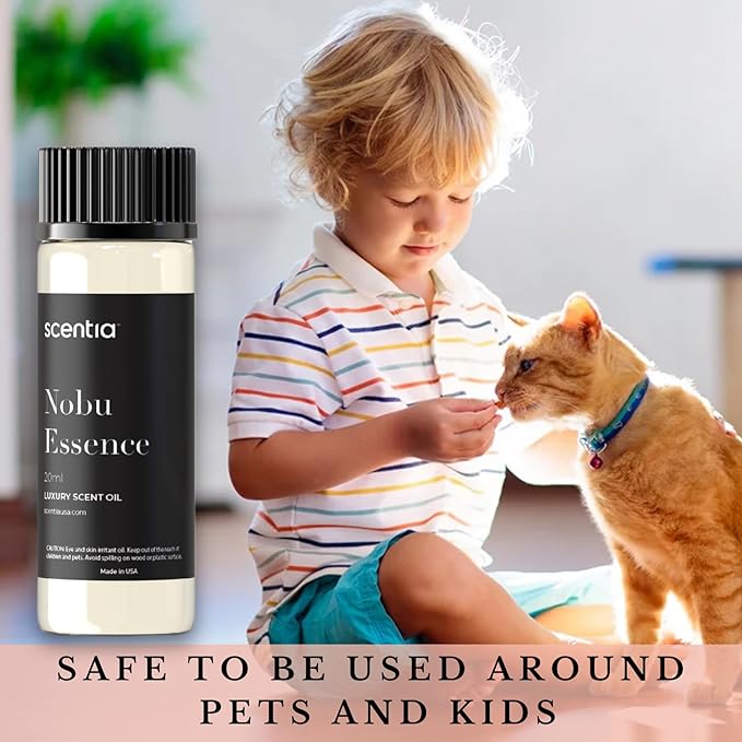 Scentia Hotel Diffuser Oil – Inspired by Nobu Hotels, Aromatherapy Fragrance Oil for Home, Office, Living Room (20 ml / 0.67 Fl Oz)