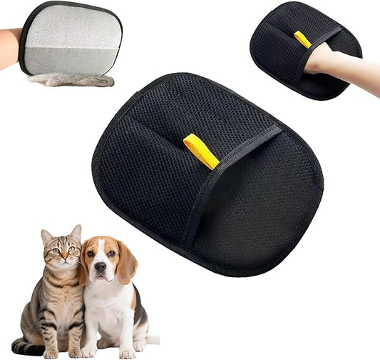 Cat Dog Pet Electrostatic Hair Removal Gloves,Upgraded in 2025,Hair Brush,Washable,Reusable,For Clothes, Sofa,Carpet,Car Seat