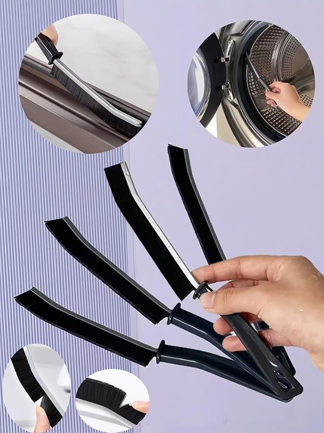 1 PCS Crevice Cleaning Brush,Hard Bristle Crevice Cleaning Brush,Crevice Cleaning Tool is Effective to Clean The Small Gap of Kitchen, tolilet and Windows. (1pcs)