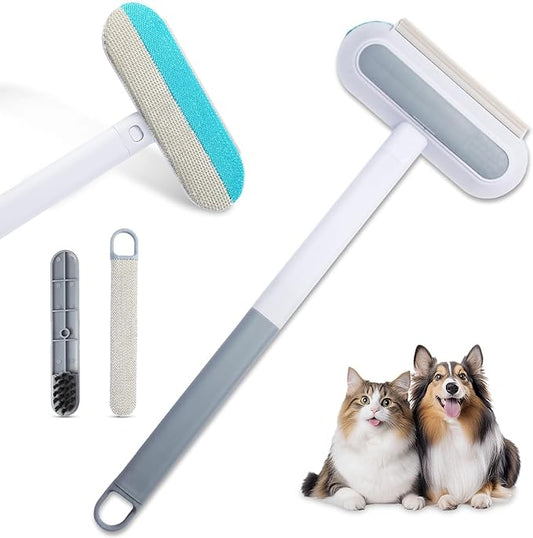 Pet Hair Remover for Furniture, Cat and Dog Hair Remover for Couch, Carpets, Clothes Reusable and Washable Lint Brush Pet Hair Removal Tool