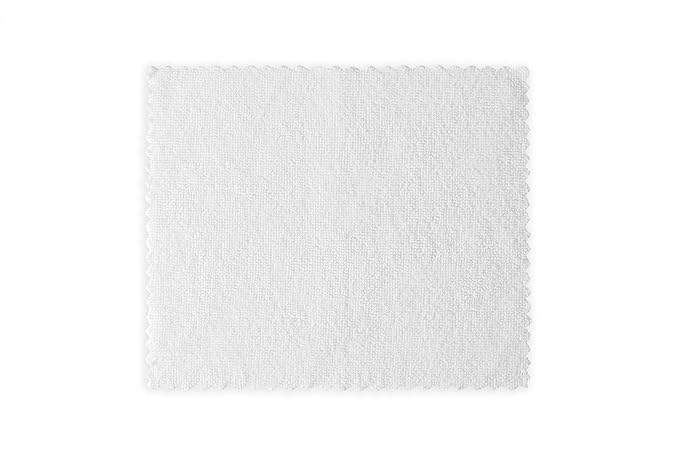 Skura Style WIPE ENVY™ All Purpose Lint Free Microfiber Reusable Cleaning Wipes – White, 10 Count