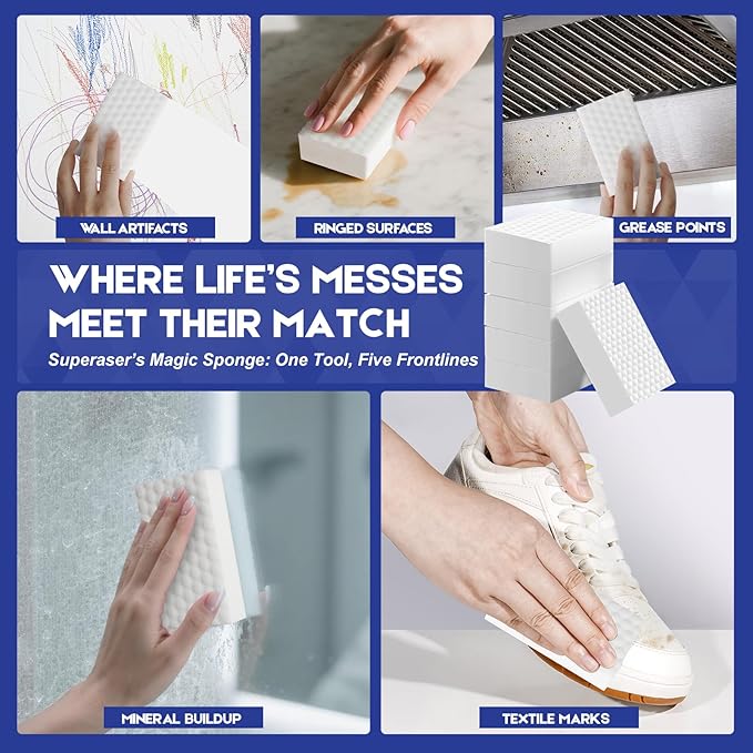 Pro-20 Deep Magic Clean Sponges, Textured for Stove Tiles