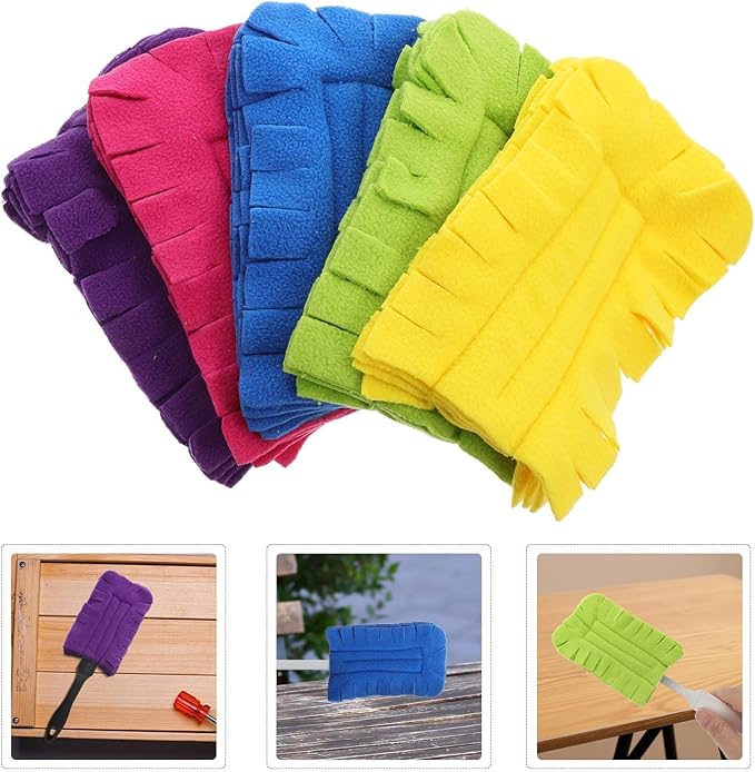 360° Electrostatic Duster Refills, The Sustainable Choice for a Dust-Free Home, Duster Refills Reusable, Duster Refills Washable for Hand Duster