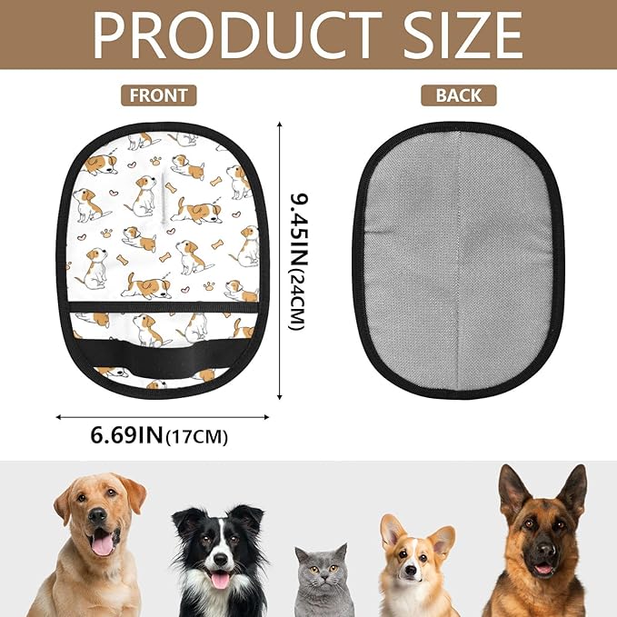 CHPGPUG Dog Paw Pet Hair Removal Glove for Cats & Dogs Reusable Pet Hair Removal Glove pet Hair Electrostatic Gloves
