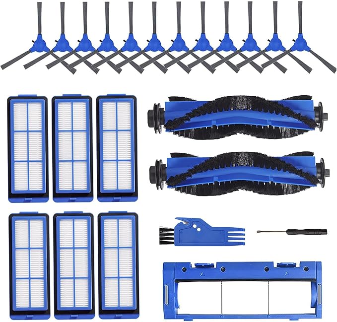 LesinaVac Replacement Parts for Eufy RoboVac 11S, 15C, 30C, 35C, 15T, 39 Max Series G10, G20, G30 Edge, Verge, Hybrid Vacuum Cleaner