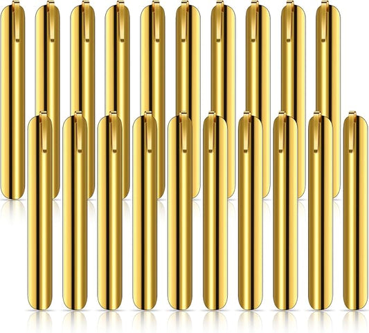 Chumia Crumbers for Servers, Table Crumb Sweepers Bread Cleaner Stainless Steel Table Crumbers for Tablecloth in Restaurants and Homes, Servers, Waiters, Waitresses Tool Accessories(Gold,20)