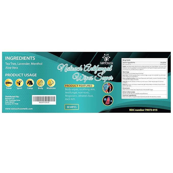 Body Wipes, Non-Toxic, Alcohol-Free Natural Wipes, Conditioning Skin Camp Wipes Help Athletes Foot, Jock Itch, Ringworm. Rinse Free Gym Wipes for Wrestling, Martial Arts