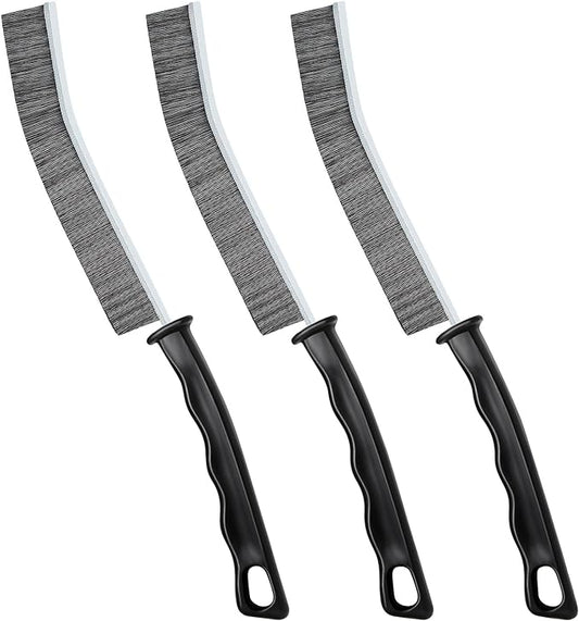 Crevice Cleaning Brush, Multifunctional Hard-Bristled Gap Scrub Brush, 2025 New Multifunctional Gap Cleaning Brush Tool, Dead Corners Brushes for Bathroom Kitchen Tiles Window Door Slots, 3pcs
