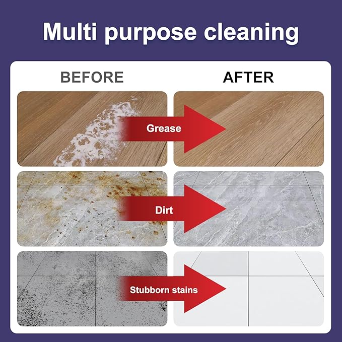 Gardenia Scent Floor Cleaning Solution Compatible With Roborock Robot Vacuum And Mop Cleaner， Deep Cleans For Multiple Hard Floors, Suitable With All Robot Vacuums With Mopping (1)