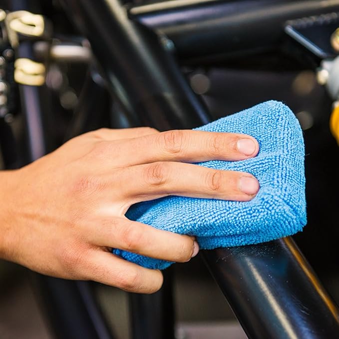Chemical Guys Premium Grade Microfiber Applicator Pads - Ultra-Soft Foam Core, Safe for Sealants, Tire Dressings, Interior and Exterior Detailing, Car, Truck, SUV, RV, Motorcyle Care, 8 Pack
