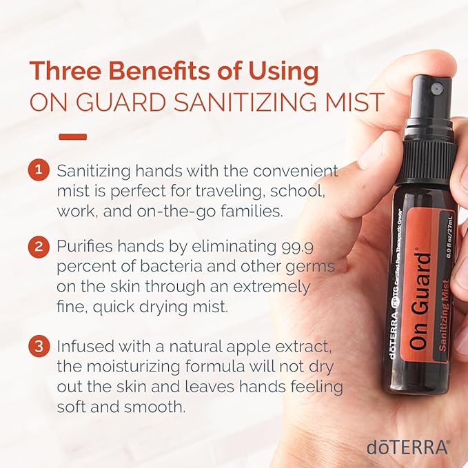 doTERRA On Guard Sanitizing Mist - 27mL (5 Pack)