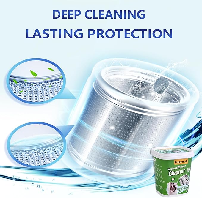 Finally Fresh Washing Machine for Front Loaders & Top loaders, 20 Packs Washer, Washer Machine for Sensitive Skin, Suitable for All Washing Machine Include HE Washing Machines.