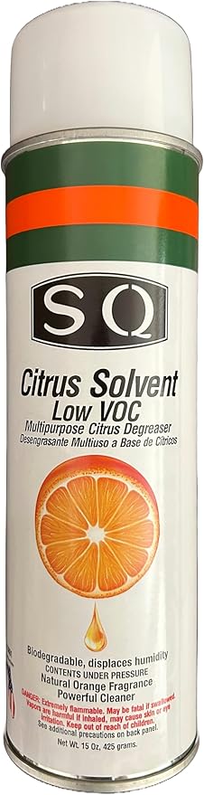 SQ Citrus Based Multipurpose Degreaser Low VOC, 15 oz per can (6)