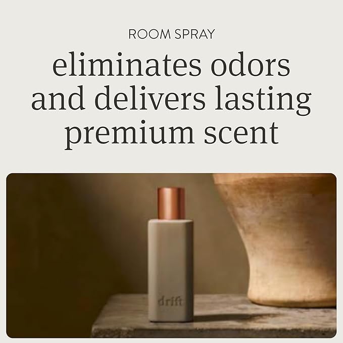 Drift Wild Lavender Scented Room Spray - Air Freshener - Clean Fragrance Oils - Premium Scent - Room Air Freshener - Air Fresheners For Home - 2.0 oz