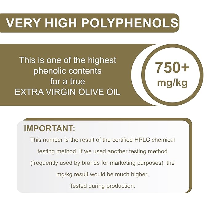 P.J. KABOS 2024/25 Harvest, Very High Phenolic (750+mg/kg), Natural Greek Extra Virgin Olive Oil, Kosher, Greece, Cold Extracted, 16.9 oz Tin, "Family Reserve - Robust" (3-PACK)