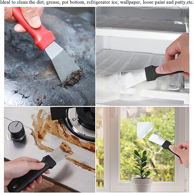 TuTuYa 11PCS Crevice Cleaning Brush Set, Hard Bristle Gap Cleaning Kit for Groove, Window, Tiles, Corner, Faucet, Bathroom, Kitchen, Stove, Pot