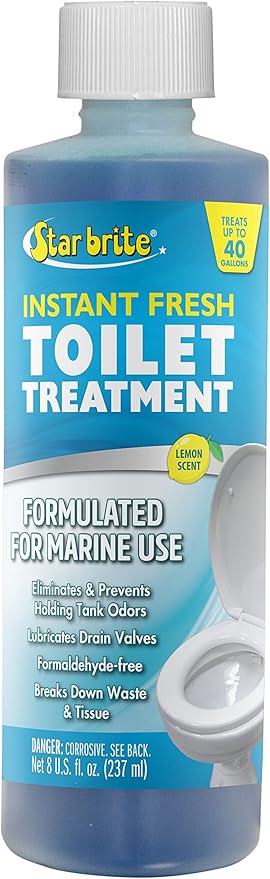 STAR BRITE Instant Fresh Toilet Treatment 6 Pack - Lemon (071761)