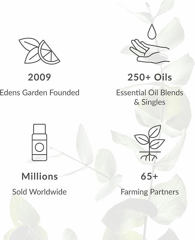 Edens Garden Fighting Five Natural Room & Linen Spray – 100% Pure Essential Oil Room Mist for Odor Removal & Plant-Powered Freshness – Non-Toxic, Long-Lasting Air Freshener for Home, 4 fl oz (118 ml)