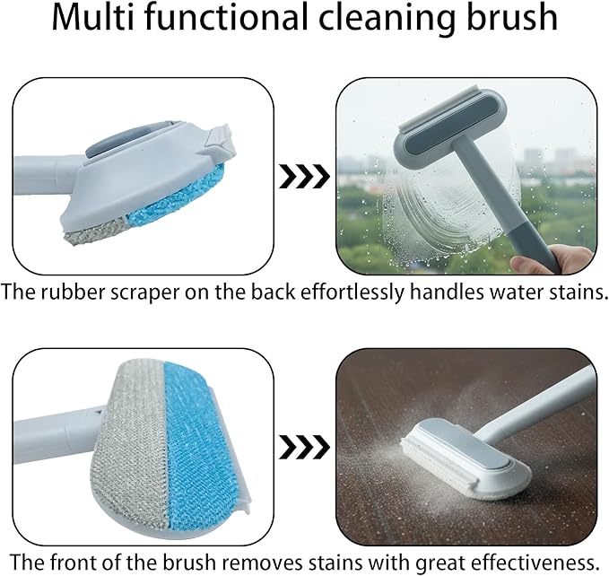 Multifunctional Pet Hair Remover Tool for Furniture,Multifunctional Double Sided Dogs Cats Hair Removal Brush & Pet Grooming Comb,Washable and Reusable,Suitable for Sofas,Carpets,Clothes,Pet beds,Etc