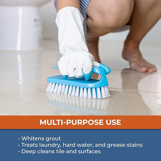 Chem-Girl OxyPro Concentrated Multi-Purpose Surface Cleaner to the Rescue - Chlorine-Free, Oxygen-Powered Stain & Odor Remover, 5 Percent Hydrogen Peroxide (H2O2), 1 Quart, 2-Pack