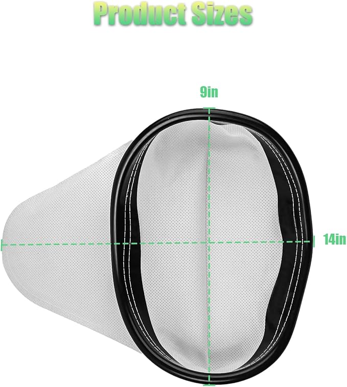 2KE2105000 Vacuum HEPA Filter Bag Liner for Hoover C2401,C2401010,Fit Royal Backpack Cloth Shoulder Vacuum Cleaner RY4000 RY4001-4 Pcs