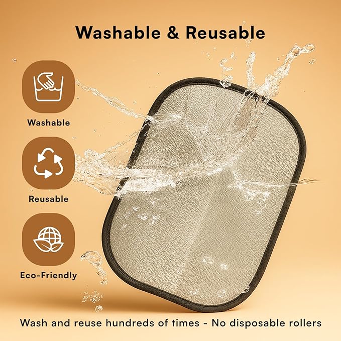 Wolfster Pet Hair Removal Glove | for Couch, Carpets & Car Seats Cleaner | Upgraded Five-Finger Reusable Glove | Electrostatic Pet hHair Remover | Dog & Cat Hair Removal Tool