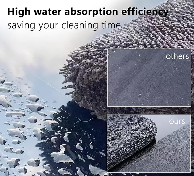 Shiny Wipes Cleaning Cloths,3pcs Shiny Bath Drying Towels,Shower Doors Drying Towels,16*16in Streak Free Glass Window Car Mirror Super Absorben Microfiber Cleaning Cloths (3pcs grey 16*16″)