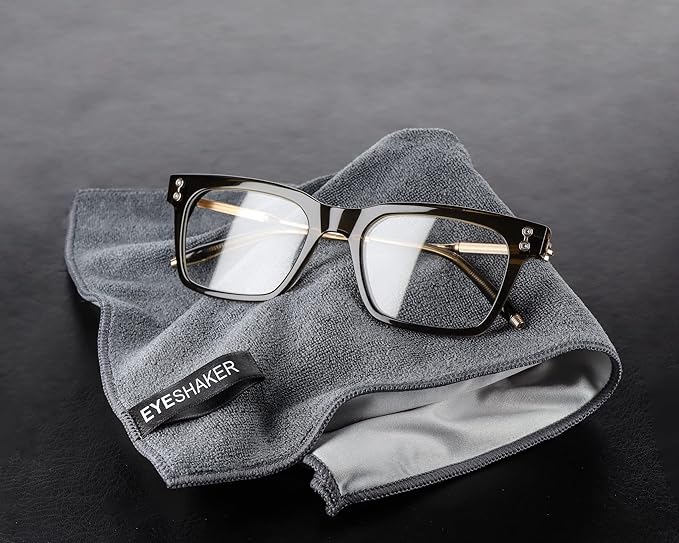 Glasses Cleaning Cloth (30 x 20 cm) - Microfiber Cloth for Cleaning Your Glasses, The Display of Your Cell Phone and Laptop as Well as The Lens of Your Camera from
