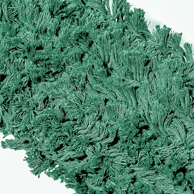 Tidy Tools Commercial Dust Mop Replacement Head – 36 x 5 in. Cotton Nylon Reusable Mop Head – Industrial Dust Mop Refill for Floor Cleaning & Janitorial Supplies, Green