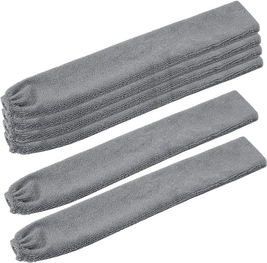 6pcs Dusters Replacement Cloth Retractable Gap Dust Cleaner Cloths, Reusable Microfiber Cloth Cover Washable, Under Furniture Duster Refill for Home Kitchen Household Wall Couch Cleaning Supplies