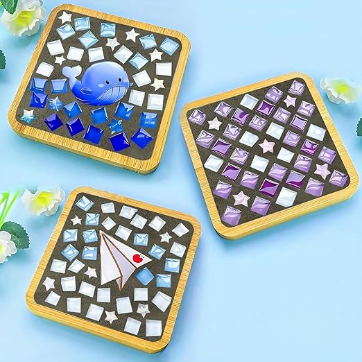 OOTDART Mosaic Crystal Grout, Mosaics Tile Tools, Mosaic Tile Accessories – Essential for Handmade Grouting and Perfect for DIY Craft Projects (Gray, 4.5oz)
